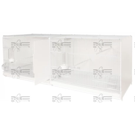 2GR Cage D'élevage Pliable "CORTINA" 120x40x40 Cm 2 2GR Cage D'élevage Pliable "CORTINA" 120x40x40 Cm - Image 2
