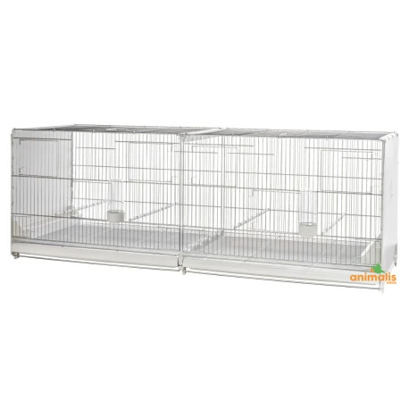 2GR Cage D'élevage Pliable "Livigno" 120x40x40 Cm 1 2GR Cage D'élevage Pliable "Livigno" 120x40x40 Cm