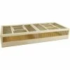 Cage De Transport Double En Bois 68x30x11cm