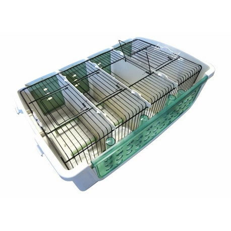 STA Cage De Transport "Safari" - 59x38x21cm 1 STA Cage De Transport "Safari" - 59x38x21cm