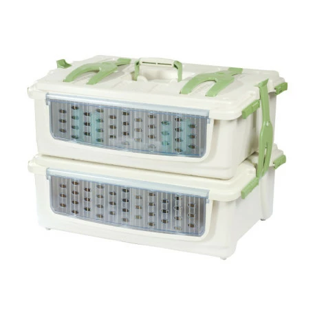 STA Cage De Transport "Safari" - 59x38x21cm 2 STA Cage De Transport "Safari" - 59x38x21cm - Image 2