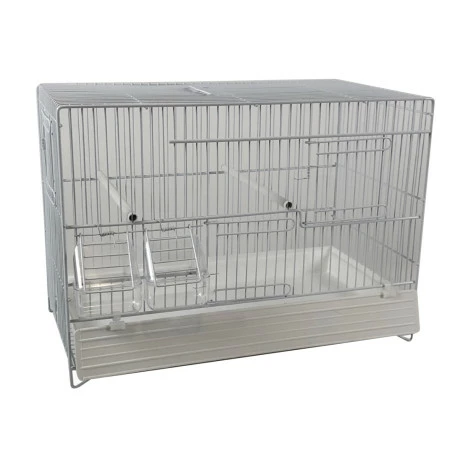 Domus Molinari Cage Domus-Molinari 45cm Laquée En Blanc 1 Domus Molinari Cage Domus-Molinari 45cm Laquée En Blanc
