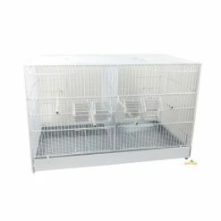 Domus Molinari Cage Domus-Molinari 71cm Laquée En Blanc