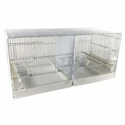 Domus Molinari Cage Domus-Molinari 90cm Laquée En Blanc