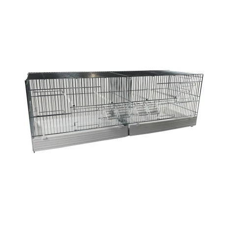 Domus Molinari Cage Domus-Molinari 90x29cm Chromée 1 Domus Molinari Cage Domus-Molinari 90x29cm Chromée