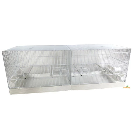 Domus Molinari Cage Domus-Molinari 120x40cm Laquée En Blanc 1 Domus Molinari Cage Domus-Molinari 120x40cm Laquée En Blanc