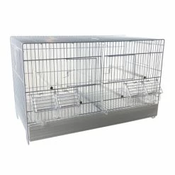 Domus Molinari Cage Domus-Molinari 55cm Laquée En Blanc