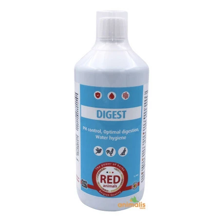 DIGEST 1Litre - Acidification De L'eau Et Digestion - Red Animals 1 DIGEST 1Litre - Acidification De L'eau Et Digestion - Red Animals