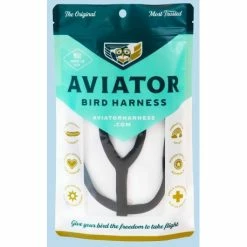 Harnais Pour Perruches Aviator - Mini/Noir