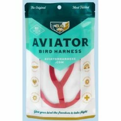 Harnais Pour Perruches Aviator - Mini/Rouge