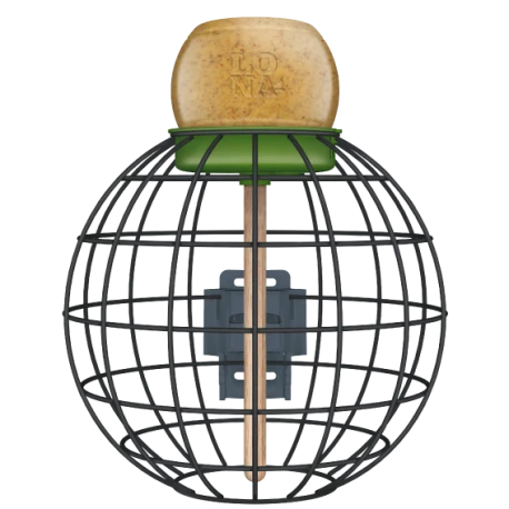 Mangeoire Lona "Voerkooi V2" - Vert - 20x20cm 1 Mangeoire Lona "Voerkooi V2" - Vert - 20x20cm