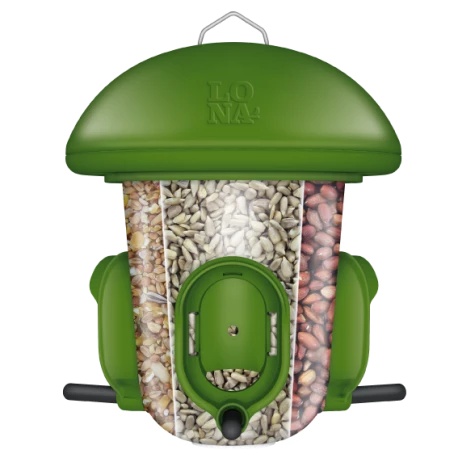 Mangeoire Lona "Voersilo S6" - Vert 1 Mangeoire Lona "Voersilo S6" - Vert