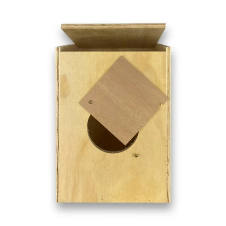 Nido Nichoir Vertical Pour Grandes Perruches 22x22x30 Cm 2 Nido Nichoir Vertical Pour Grandes Perruches 22x22x30 Cm - Image 2