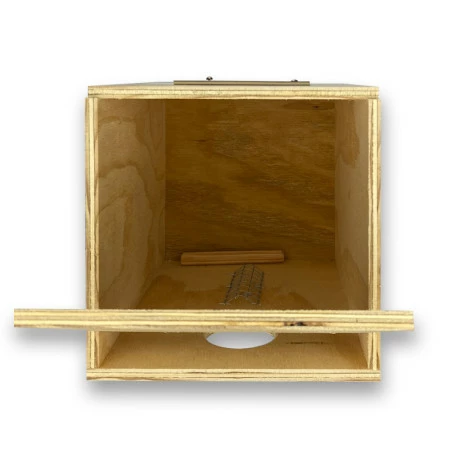 Nido Nichoir Vertical Pour Grandes Perruches 22x22x30 Cm 3 Nido Nichoir Vertical Pour Grandes Perruches 22x22x30 Cm - Image 3