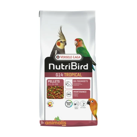 VERSELE-LAGA Nutribird G14 Tropical 10kg 1 VERSELE-LAGA Nutribird G14 Tropical 10kg