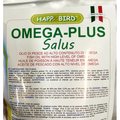 Happy Bird Omega Plus Salus 150g 1 Happy Bird Omega Plus Salus 150g