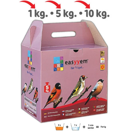 Pâtée Aux œufs Pour Oiseaux Indigènes 10kg - Easyyem 1 Pâtée Aux œufs Pour Oiseaux Indigènes 10kg - Easyyem