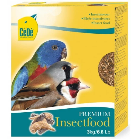 Cede Pâtée Insectivore Aux Miel Et Baies 3kg - Cédé 1 Cede Pâtée Insectivore Aux Miel Et Baies 3kg - Cédé