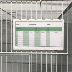 FAUNA Porte étiquette Aimanté (12 Pièces) - 13x8cm -Oiseaux boutique porte etiquette aimante 1 2