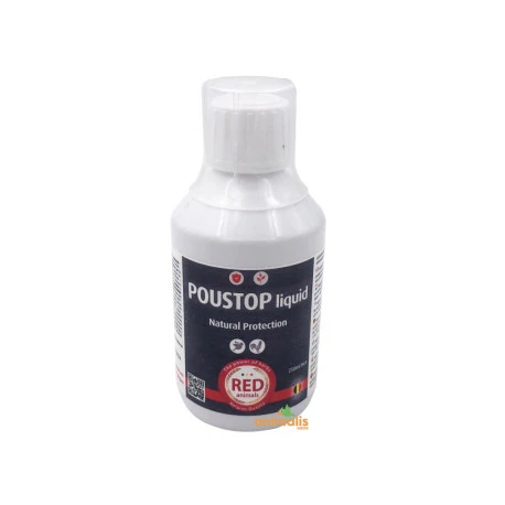 Poustop Liquid 250ml - Red Animals 1 Poustop Liquid 250ml - Red Animals