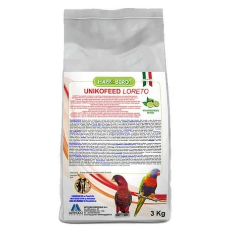 Happy Bird Unikofeed Loreto 3kg - Aliment Complet Pour Lori 1 Happy Bird Unikofeed Loreto 3kg - Aliment Complet Pour Lori