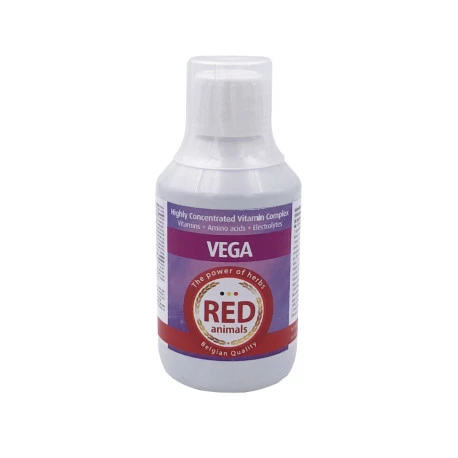 Red Animals Vega 250 Ml - Vitamines, Acides Aminés Et Électrolytes 1 Red Animals Vega 250 Ml - Vitamines, Acides Aminés Et Électrolytes
